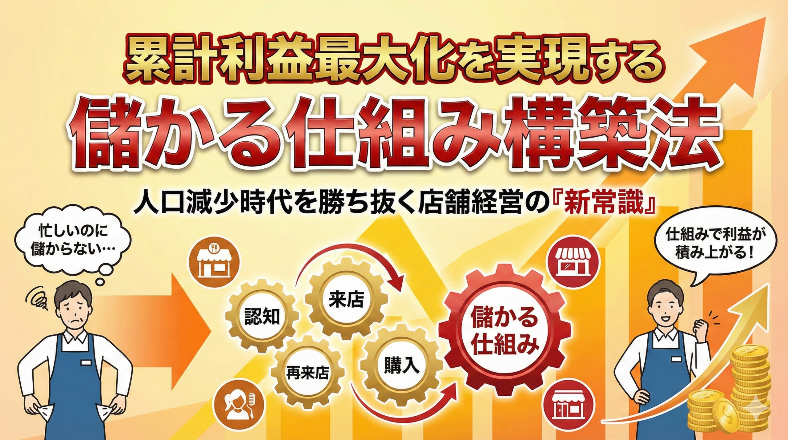 新教材リリース】儲かる仕組み構築法 - 売上より利益を重視する繁盛店研究所