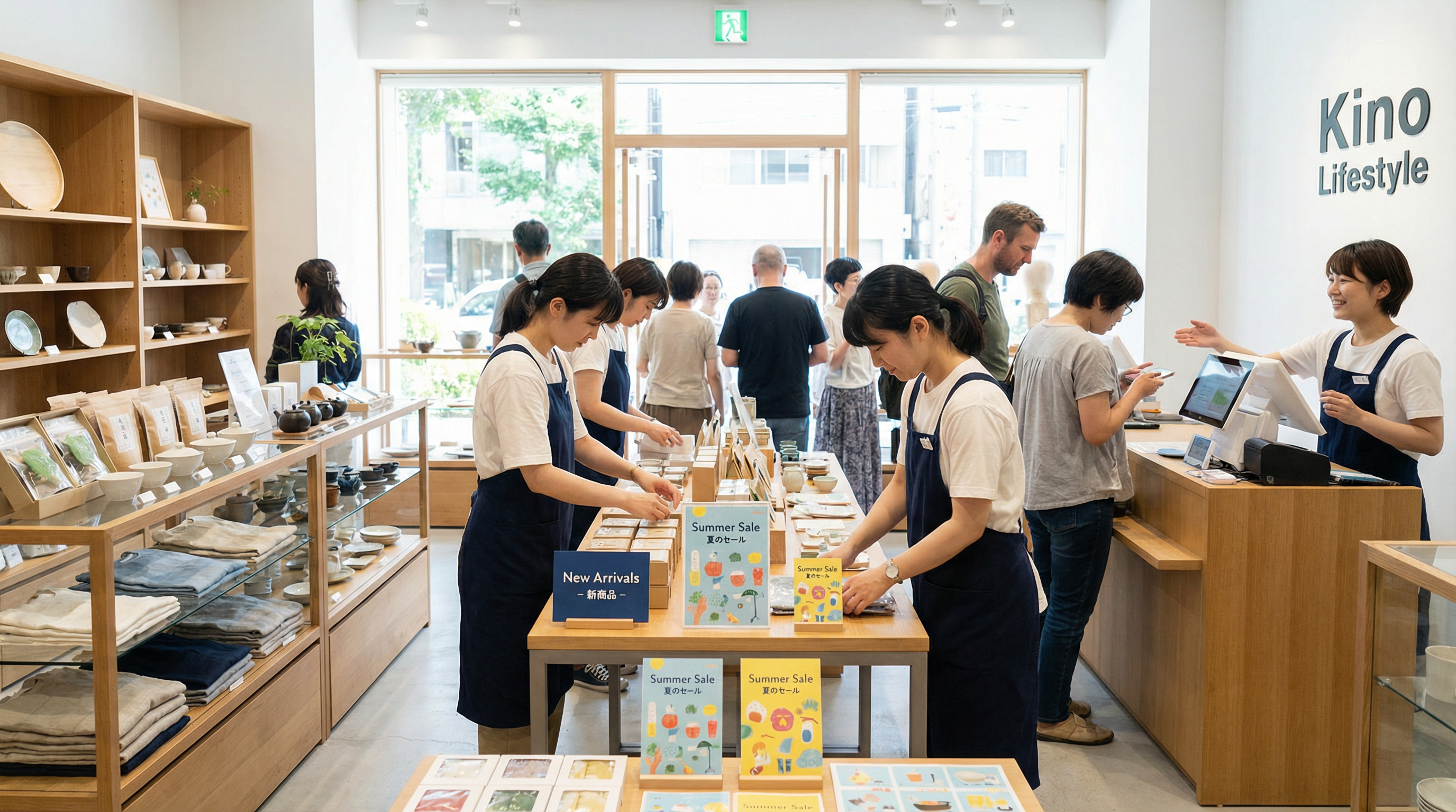 店内販促の最適化